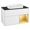 Villeroy &amp; Boch F252HFMT Waschbeckenunterschrank...
