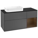Villeroy &amp; Boch F282GNGK Waschbeckenunterschrank...