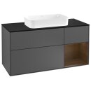 Villeroy &amp; Boch F302GNGK Waschbeckenunterschrank...