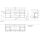Villeroy &amp; Boch F332GNMT Waschbeckenunterschrank Finion F33