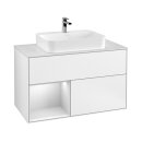 Villeroy &amp; Boch F361GFMT Waschbeckenunterschrank...