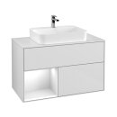 Villeroy &amp; Boch F361MTGF Waschbeckenunterschrank...