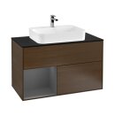 Villeroy &amp; Boch F362GKGN Waschbeckenunterschrank...