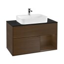 Villeroy &amp; Boch F372GNGN Waschbeckenunterschrank...