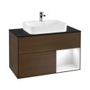 Villeroy &amp; Boch F372MTGN Waschbeckenunterschrank...