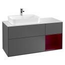 Villeroy &amp; Boch F401HBGK Waschbeckenunterschrank...