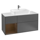 Villeroy &amp; Boch F411GNGK Waschbeckenunterschrank...