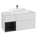 Villeroy &amp; Boch F411PDGF Waschbeckenunterschrank...