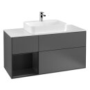 Villeroy &amp; Boch F411PDGK Waschbeckenunterschrank...