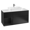 Villeroy &amp; Boch F411PDPD Waschbeckenunterschrank...