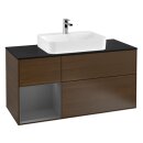 Villeroy &amp; Boch F412GKGN Waschbeckenunterschrank...