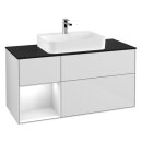 Villeroy &amp; Boch F412MTGF Waschbeckenunterschrank...