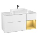 Villeroy &amp; Boch F421HFMT Waschbeckenunterschrank...