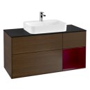 Villeroy &amp; Boch F422HBGN Waschbeckenunterschrank...