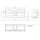 Villeroy &amp; Boch F44100MT Waschbeckenunterschrank Finion F44