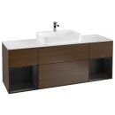 Villeroy &amp; Boch F451PDGN Waschbeckenunterschrank...