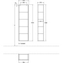 Villeroy &amp; Boch F48000GN Hochschrank Finion F48...