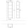 Villeroy &amp; Boch F48000PD Hochschrank Finion F48 418x1516x270mm