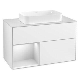 Villeroy & Boch F651GFMT Waschbeckenunterschrank Finion F65