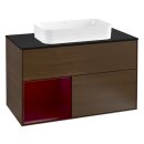 Villeroy &amp; Boch F652HBGN Waschbeckenunterschrank...