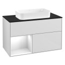 Villeroy &amp; Boch F652MTGF Waschbeckenunterschrank...