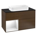 Villeroy &amp; Boch F652MTGN Waschbeckenunterschrank...