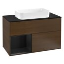 Villeroy &amp; Boch F652PDGN Waschbeckenunterschrank...