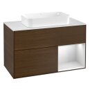 Villeroy &amp; Boch F661GFGN Waschbeckenunterschrank...