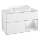 Villeroy &amp; Boch F661GFMT Waschbeckenunterschrank...