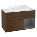 Villeroy &amp; Boch F661GKGN Waschbeckenunterschrank...