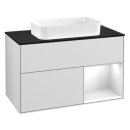 Villeroy &amp; Boch F662MTGF Waschbeckenunterschrank...