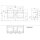 Villeroy &amp; Boch F67200HB Waschbeckenunterschrank Finion F67