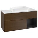 Villeroy &amp; Boch F711PDGN Waschbeckenunterschrank...