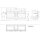 Villeroy &amp; Boch F73200HB Meuble sous-lavabo Finion F73
