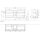 Villeroy &amp; Boch G19200GN Meuble-lavabo Finion G19