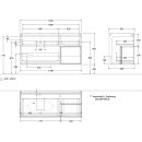 Villeroy &amp; Boch G282GKMT Waschbeckenunterschrank...