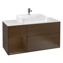 Villeroy &amp; Boch G411GNGN Waschbeckenunterschrank...