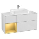 Villeroy &amp; Boch G411HFGF Waschbeckenunterschrank...