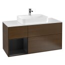 Villeroy &amp; Boch G411PDGN Waschbeckenunterschrank...