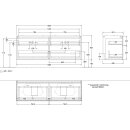 Villeroy &amp; Boch  WTUS Finion G43 1600x603x501mm