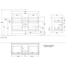 Villeroy &amp; Boch G67100PD Waschbeckenunterschrank...