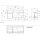 Villeroy &amp; Boch G682GKPD Waschbeckenunterschrank Finion G68