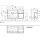 Villeroy &amp; Boch G691GKGK Waschbeckenunterschrank Finion G69