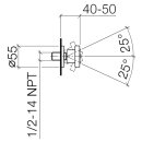 Dornbracht 2851818979-99 Stb Overarching round