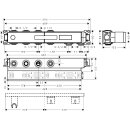 Hansgrohe 15310180 Jeu de base S&eacute;lectionner 2 consommateurs