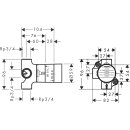AXOR 16982180 Ab- und Umstellventil Trio Axor
