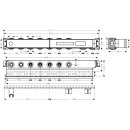 Hansgrohe 18313180 Set de base Module thermostat daxe S&eacute;lectionner
