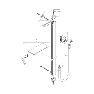 Hansgrohe Rainfinity - Pommeau de douche 130, 3jet, chrome 26864000