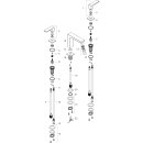 HANSGROHE 32514000 3-Loch Waschtischarmatur 110 Metropol