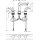HANSGROHE 32514000 3-Loch Waschtischarmatur 110 Metropol